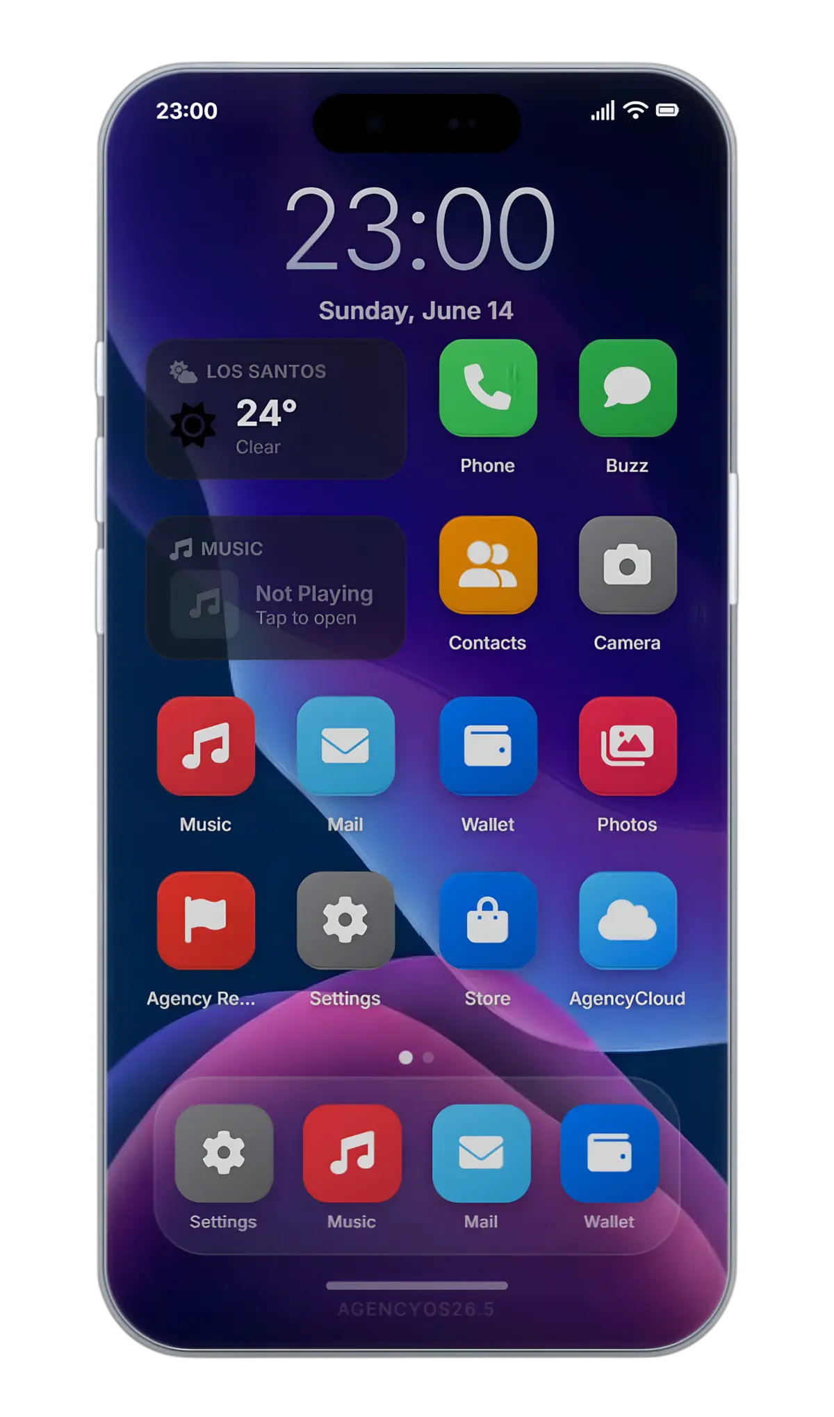 Agency Phone Preview
