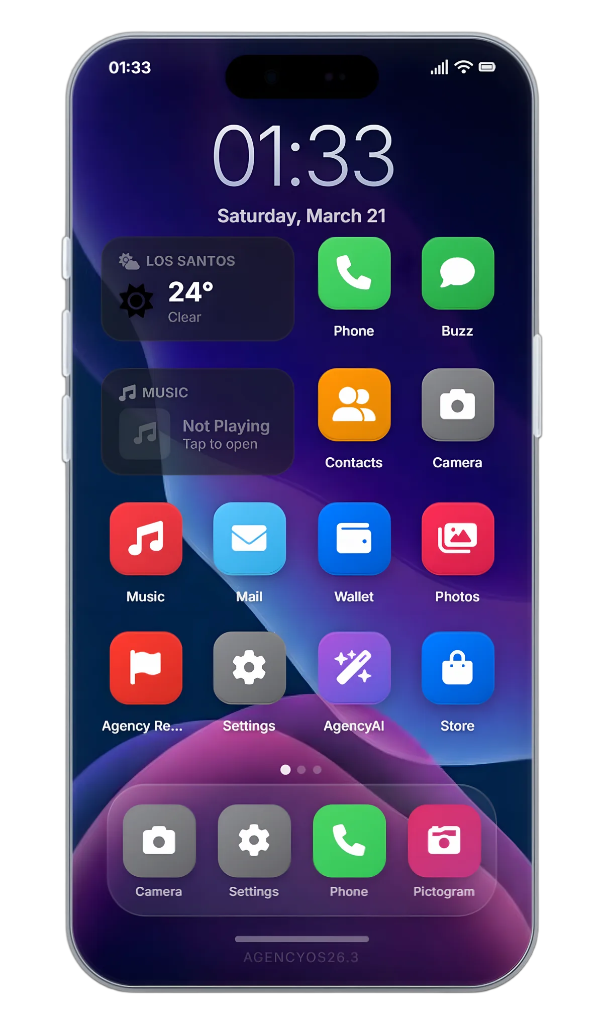 Agency Phone Preview